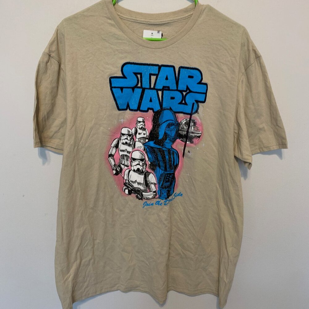 STAR WARS "JOIN THE DARK SIDE" T-SHIRT NWOT - Picture 1 of 3